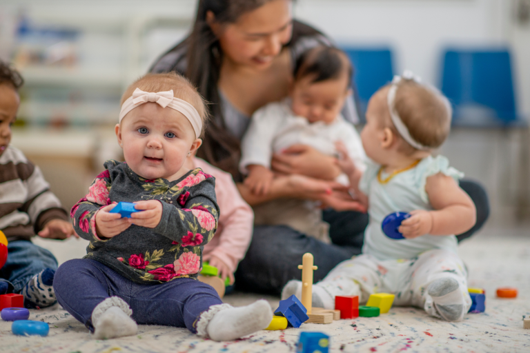 Childcare with babies