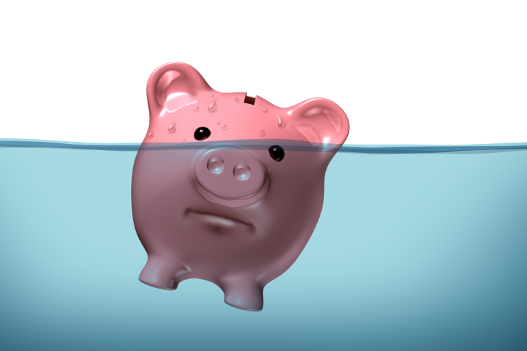 Piggy Bank Sinking