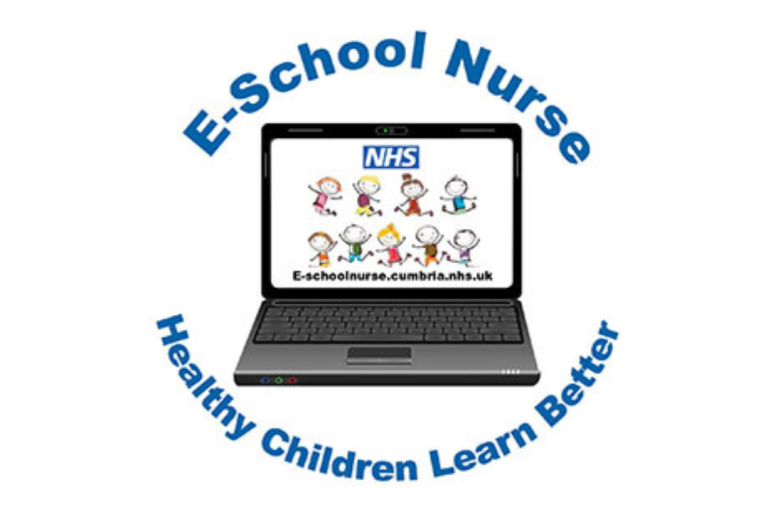 E school nurse logo