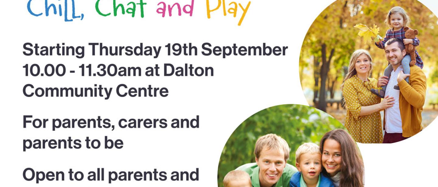 Chill Chat and Play Poster